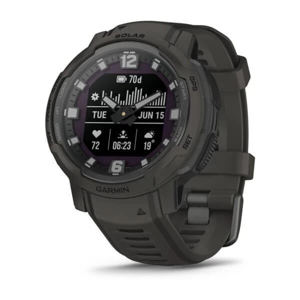 Garmin Instinct Crossover Solar Graphite Good Working Condition